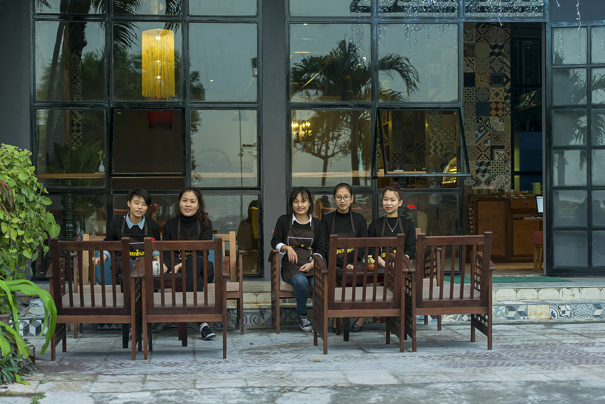 Geminai Hotel&Café Dong Hoi Exterior foto